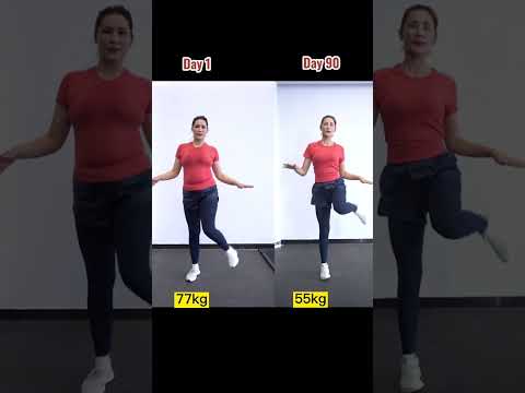 Day 1 To Day 90 Exercise Challenge | Lose 75kg To 55kg Weight | Lose Weight Fast