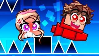 Pretending To Be a NOOB, Then Beating Every Level in Geometry Dash...