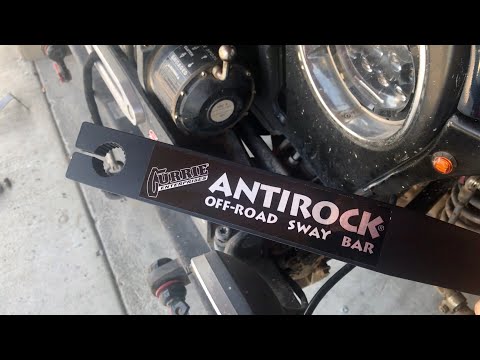 SBM Jeep Stuff: Why You Want A Currie AntiRock Sway Bar: TJ/LJ Install and Review
