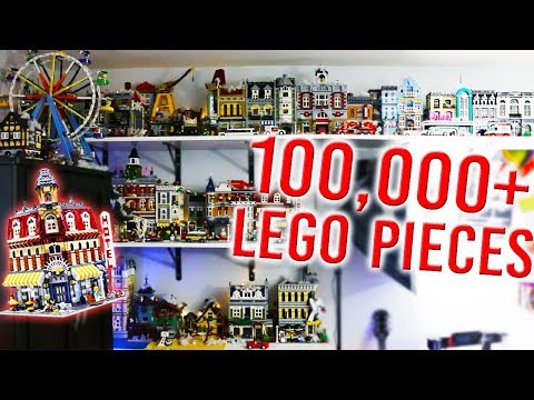 Huge LEGO Collection With ALL Modular Buildings!