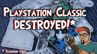 PlayStation Classic Hacking News & Tear Down Of Console & Controller!
