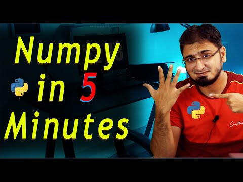 Learn NUMPY in 5 Minutes | BEST Python Library in Hindi / Urdu