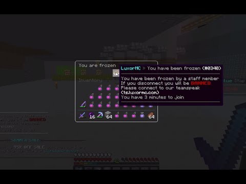 [LuxorMC] INSANE SOTW - FROZEN + SOTW TRAPPING & BED BOMBING ON 1 DTR [1]