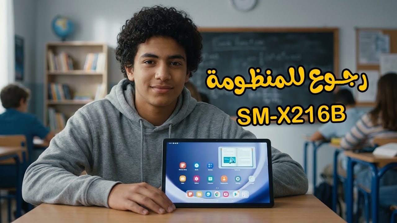 شرح حل مشكلة عدم دخول تابلت الثانوية للمنظومة Tab A9+ X216B