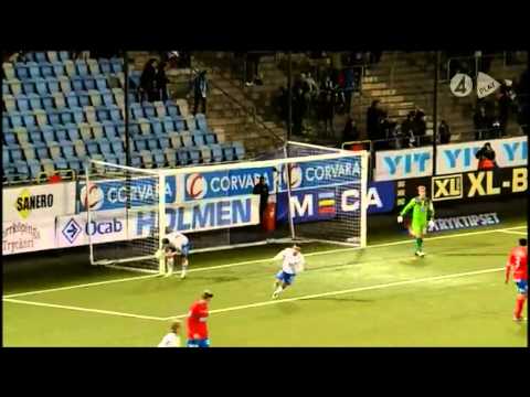 Christopher Telos 1-4 mål mot Helsingborg