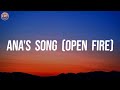 Silverchair - Ana's Song (Open Fire) (Lyrics)