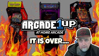 It Is Game Over For Arcade1Up - No More Home Arcade Machines!