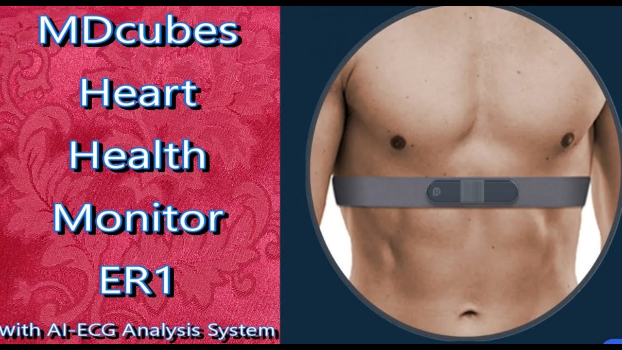 MDcubes, Heart Health Monitor ECG recorder inc AI-ECG Analysis System.