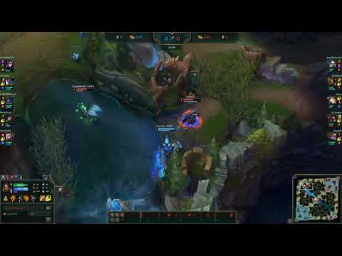 Nidalee - Trundle/Vayne River Battle
