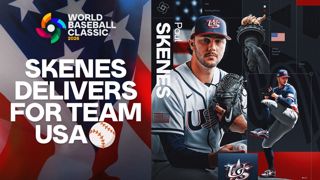 Paul Skenes SHINES for Team USA with 7 strikeouts over 4 scoreless innings against Team Mexico 🌟