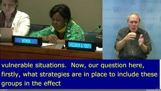 Louisa Eikomum's intervention at the VNR 9 at the HLPF, 2017:  UN Web TV - http://webtv.un.org