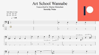 Sorority Noise - Art School Wannabe (bass tab)