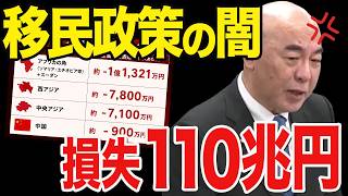 【唖然】このままでは日本が「移民国家」に…損失110兆円という経済コストを無視し続ける政府の本当の理由が判明！【外国人問題】#国会中継 #日本保守党  #移民政策 #参政党