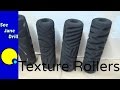 Drywall Texture Pattern Roller For Decorative Paint Texturing