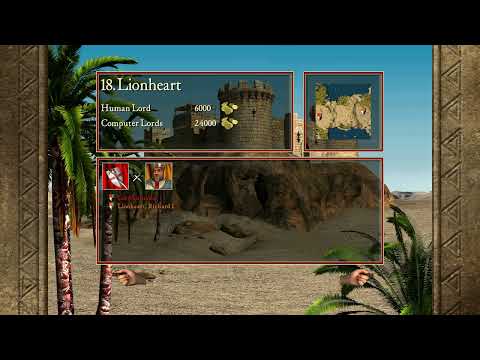 Stronghold Crusader Extreme HD - Mission 18 | Lionheart