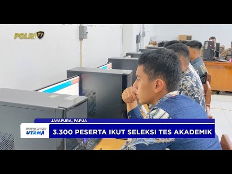 BIRO SDM POLDA PAPUA GELAR TES COMPUTER ASSISTED TEST