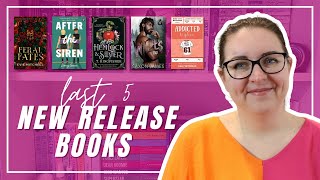 five new release books