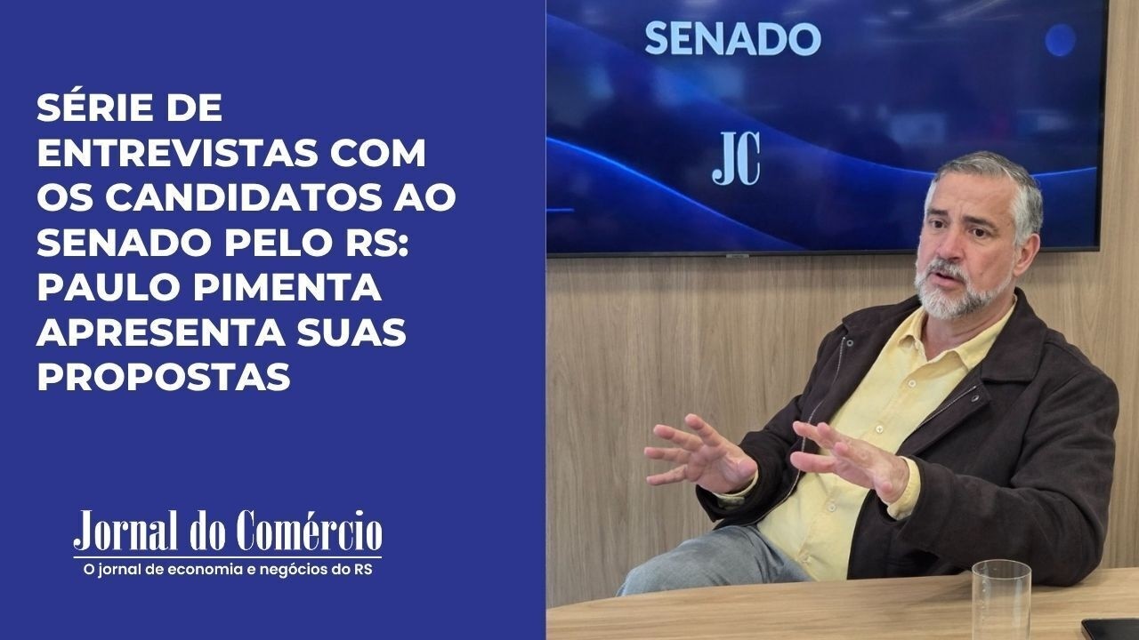 Série de entrevistas com candidatos ao Senado pelo RS: Paulo Pimenta apresenta suas propostas