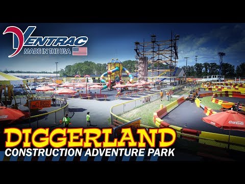 Diggerland USA: A Construction Theme Park For Kids!