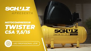 Motocompressor Twister CSA 7,5/15 - 7,5 pcm 16 litros 1,5 hp