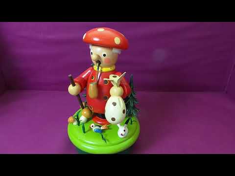 Steinbach uralte Spieluhr Nr. 024 - ein seltenes Sammlerstück aus dem Erzgebirge