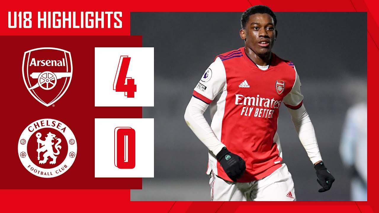 HIGHLIGHTS | Arsenal 4-0 Chelsea | U18 | Edwards, Sagoe Jr, Ibrahim, Cozier-Duberry