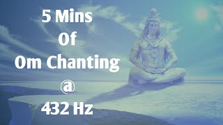 Download lagu Om Chanting for 5 Mins@432Hz,Relax Mind & Body, Connects your soul with universe! #omchanting #om mp3