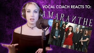 Vocal Coach Mary Z Reacts To: Amaranthe &quot;Countdown&quot;