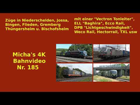 Güterverkehr mit "Vectron Tonleiter", ELL "Baghira", DPB "Lichtgeschwindigkeit und viel mehr