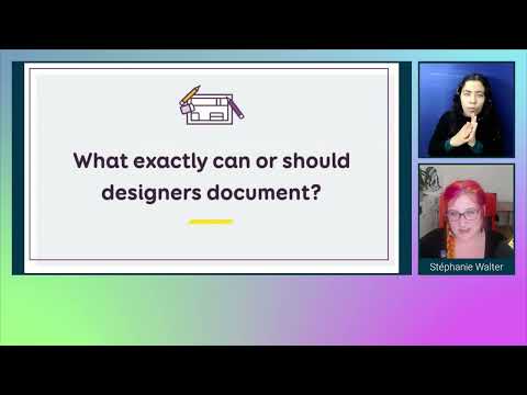 A Designer's Guide to Documenting Accessibility & User Interactions - axe-con 2022