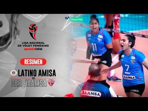 RESUMEN: Latino AMISA 🆚 Deportivo Jaamsa [0-3] | PRIMERA ETAPA | LNSVF 🏆👋🏐