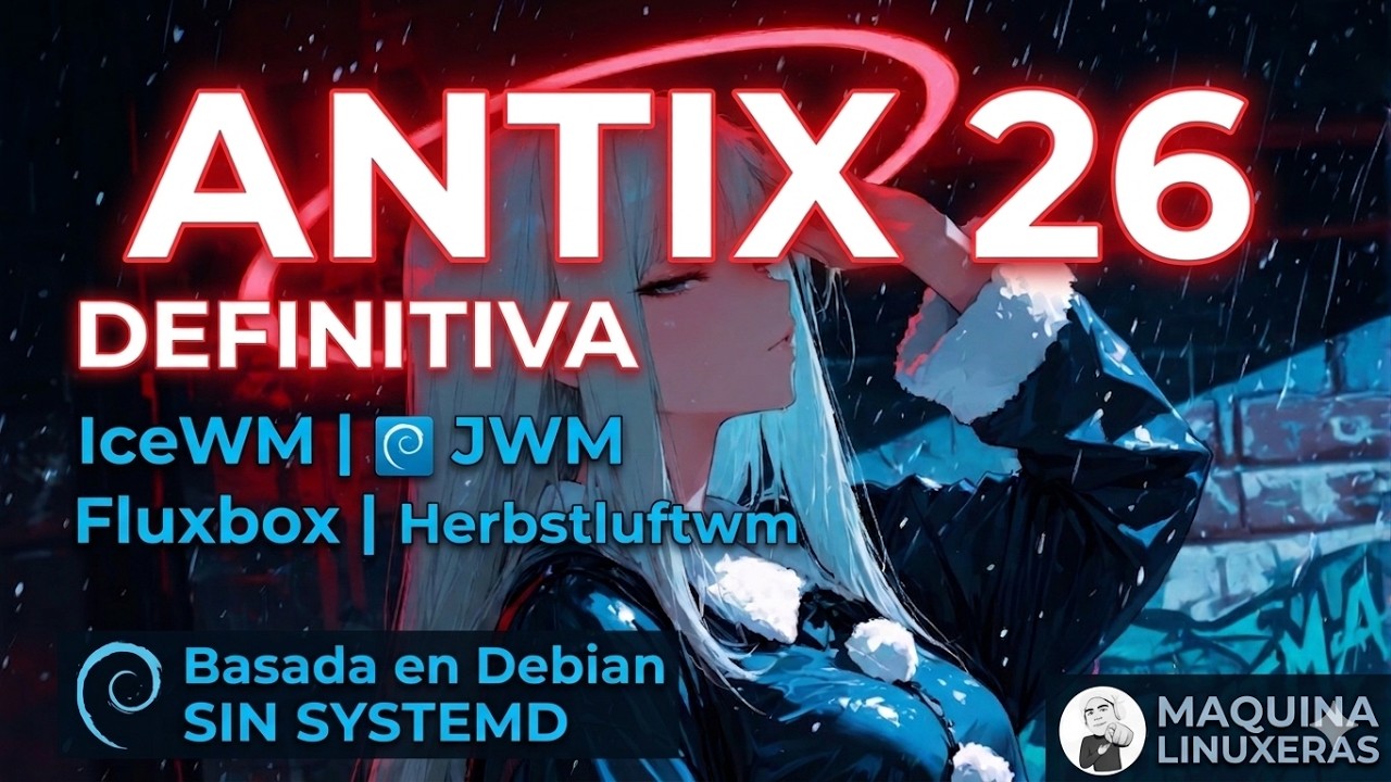 ¿La mejor Distro Ligera de 2026? Probamos antiX 26 y sus increíbles WM