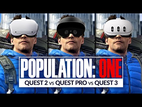 Population ONE on Quest 3 vs Quest 2 & Quest Pro Comparison