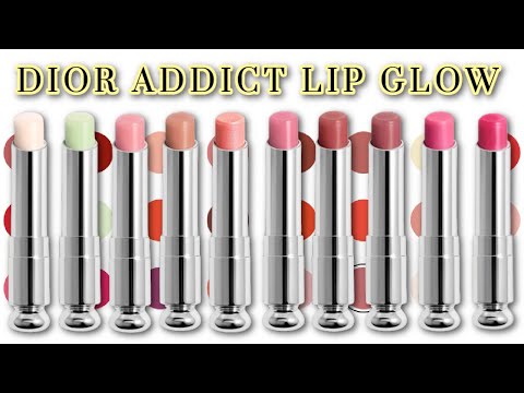Dior Addict Lip Glow Balm - Lighter Half - Swatches and Demos