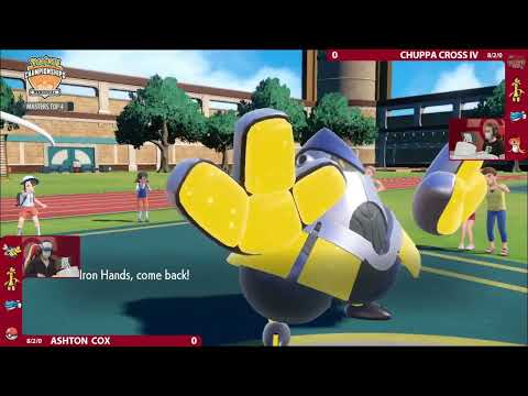 Pokémon VGC TOP4 Ashton Cox vs Chuppa Cross VG Day 2 2023 Orlando Regional Championships