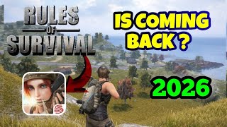 Download lagu Rules of survival is coming back ?  mp3