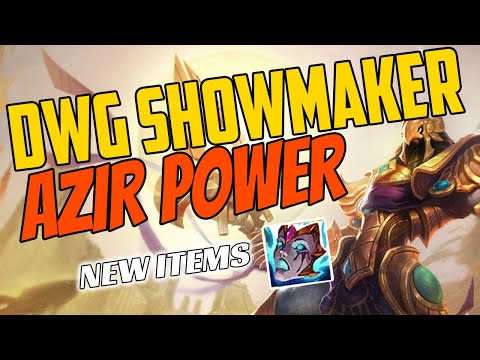 DW Showmaker Plays Azir Mid vs Oriana - Challenger Gameplay - New Items Season 11 - Liandry's