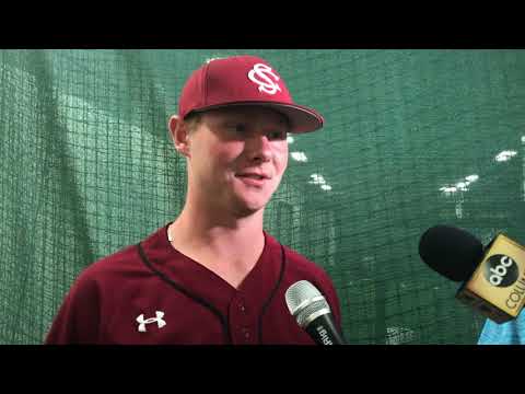 Dylan Harley after Gamecocks' win over North Carolina 4/16/19