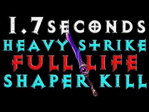 [3.2] 1.7 Sec Full Life Shaper Kill - Heavy Strike Voidforge Assassin