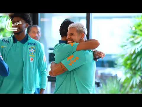 NEW IMAGES: BRAZILIAN NATIONAL TEAM WITH NEW PLAYERS PRESENT AT GRANJA! ANCELOTTI WITH THE GROUP