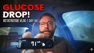 Retatrutide Vlog: Glucose Drops & Pre-DEXA Scale Victories (Day 44)
