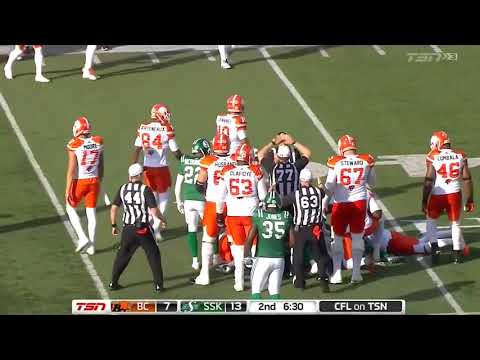 2016 Recap: BC 40, Saskatchewan 27