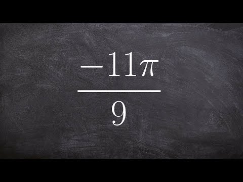 How to determine the quadrant an angle is in when given in radians
