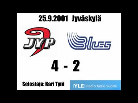 Maalikooste 25.9.2001 JYP - Blues 4-2