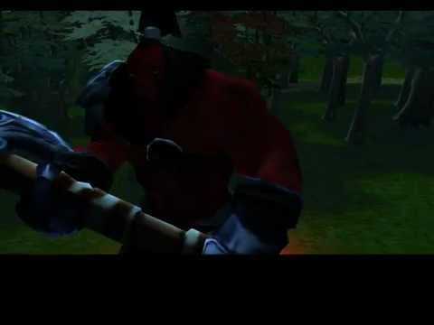 Dota 2 Short Cinematic - Axe Vs Sven.