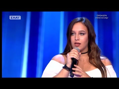 The Voice of Greece 4 - Blind Audition - RISE UP - Xristiana Sioka