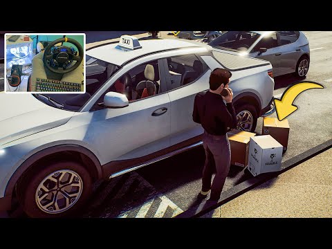 Day 1 Becoming a DELIVERY DRIVER | Taxi Life: City Driving Simulator - Delivery Driver DLC Gameplay