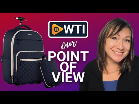 ZOMFELT Rolling Backpack for Women Men - WTI product video review