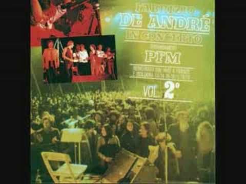 Via del Campo - Fabrizio De André PFM in concerto
