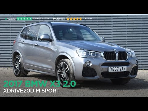 2017 BMW X3 2.0 XDRIVE20D M SPORT